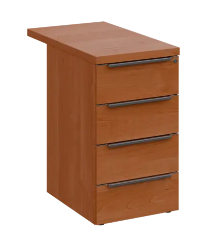 SIKC - 81 kontejner přístavný, 4-zásuvkový, deska 36 mm, centrální zámek, olše jantar